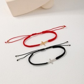 Elegante Exagerado Cruzar Nylon Irregular Unisexo Pulsera