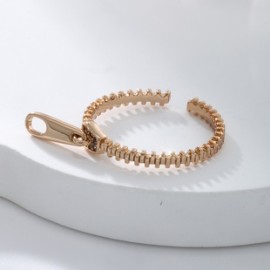 Novedad XUPING Estilo Simple Geométrico Aleación Enchapado Chapado En Oro De 18 Quilates. Mujeres Anillos abiertos