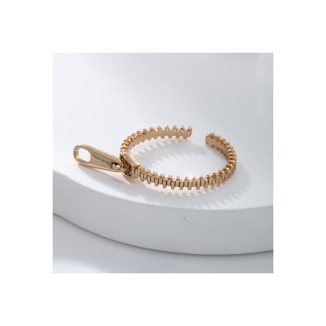 Novedad XUPING Estilo Simple Geométrico Aleación Enchapado Chapado En Oro De 18 Quilates. Mujeres Anillos abiertos